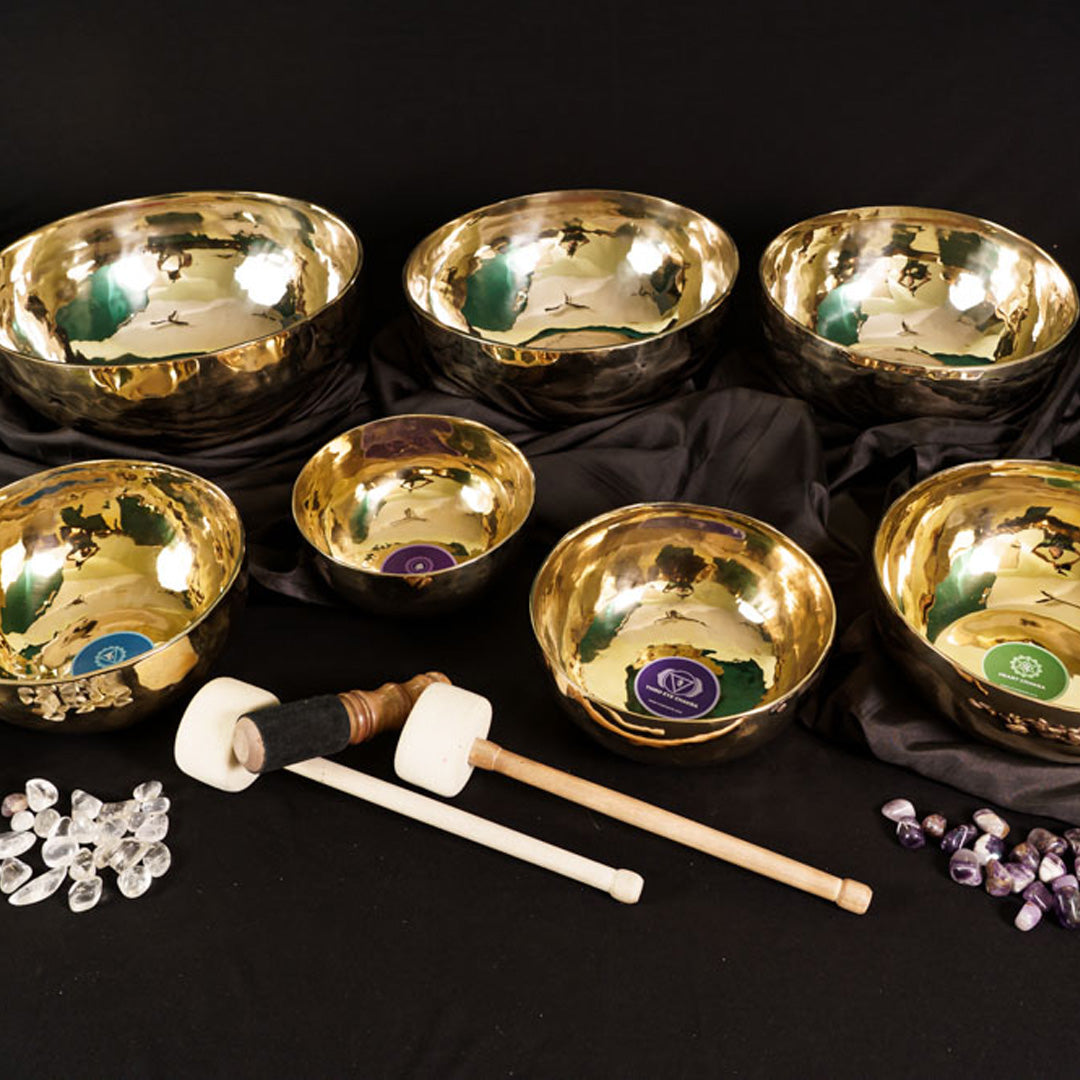 7 Chakra Tibetan Singing Bowl Set