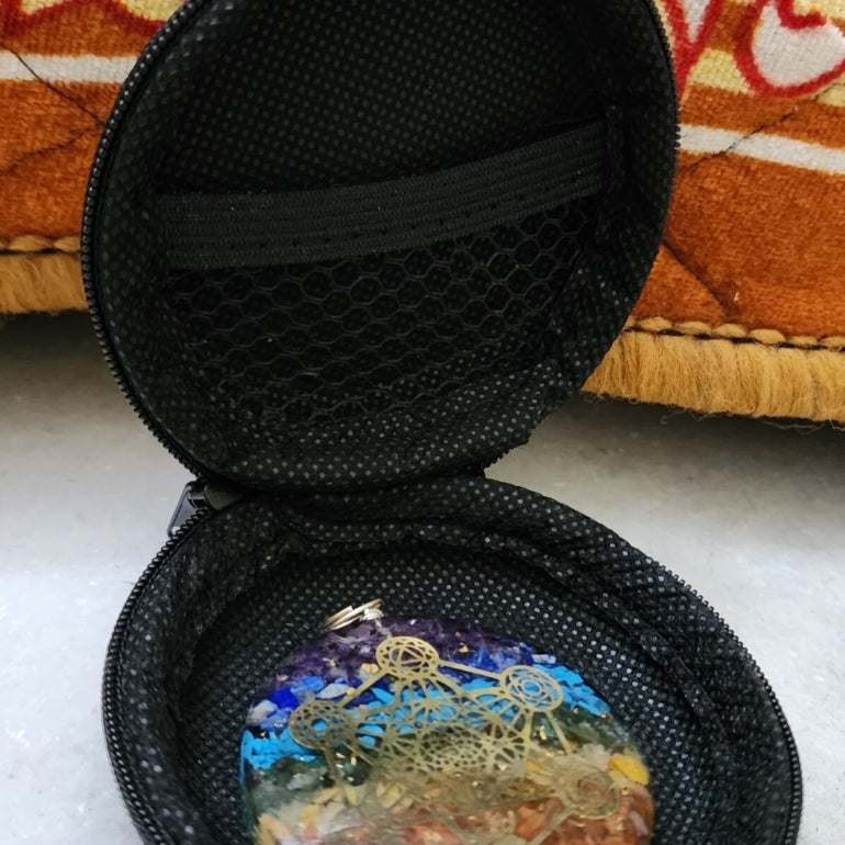 7 Chakra Orgonite Pendant